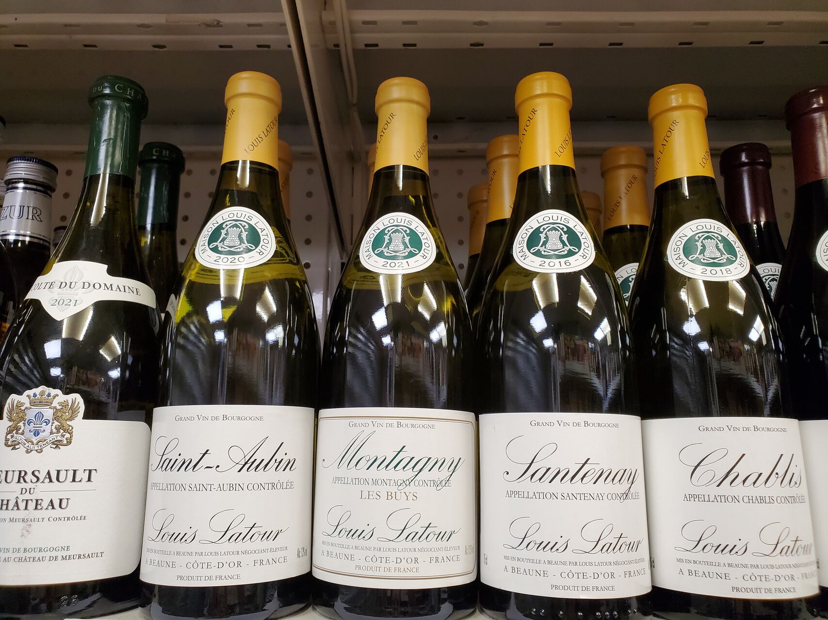 Nouveaux vins Louis Latour