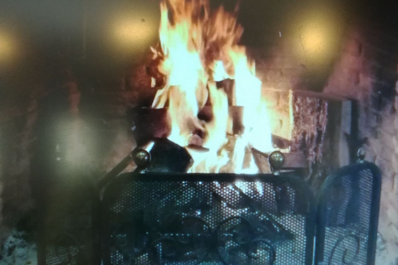 Con la chimenea, todo sabe mejor.