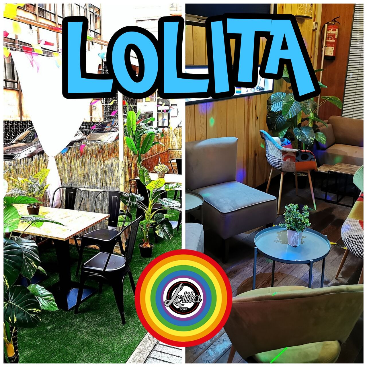 Dos ambientes, TERRAZA TROPICAL o SALON INTERIOR