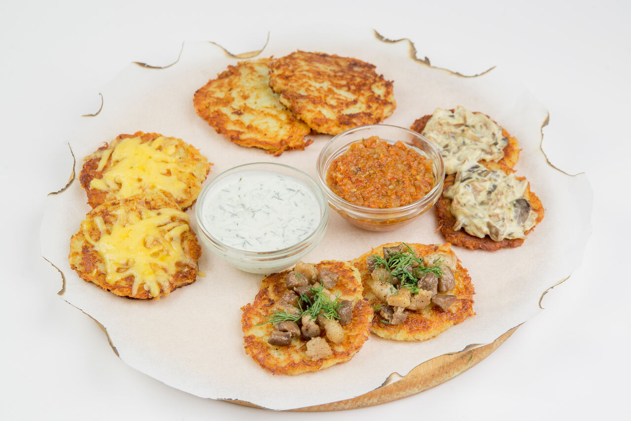 Placki ziemniaczane mix