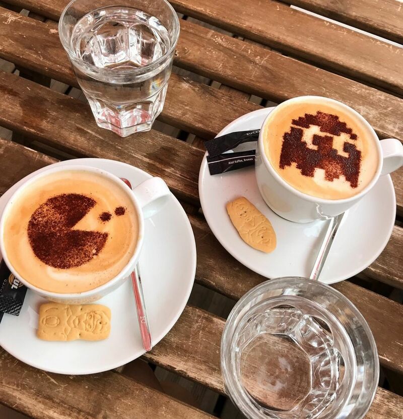 Pacman-Cappuccino