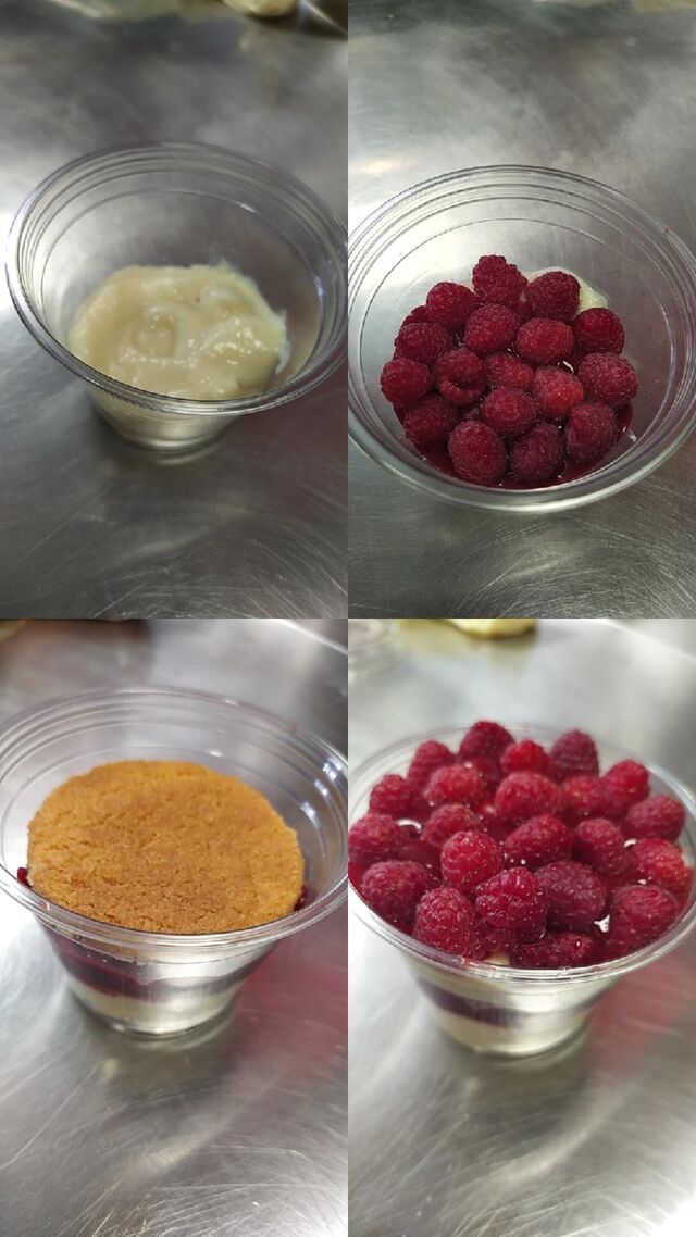 TARTE AUX FRAMBOISESrevisitée