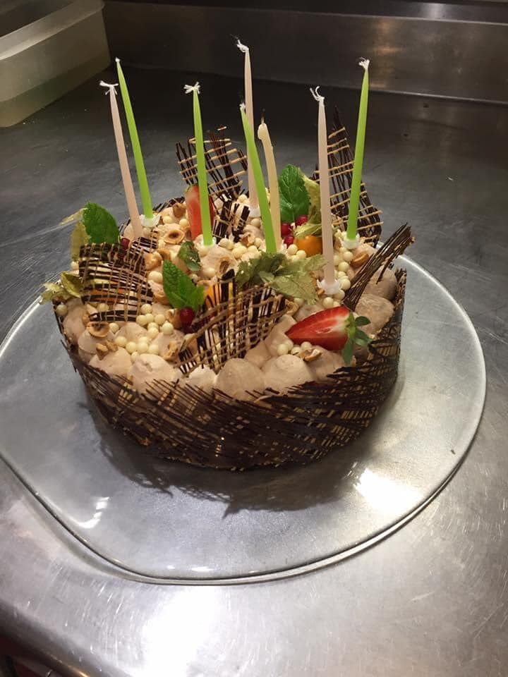 Entremets Chocolat Noisettes