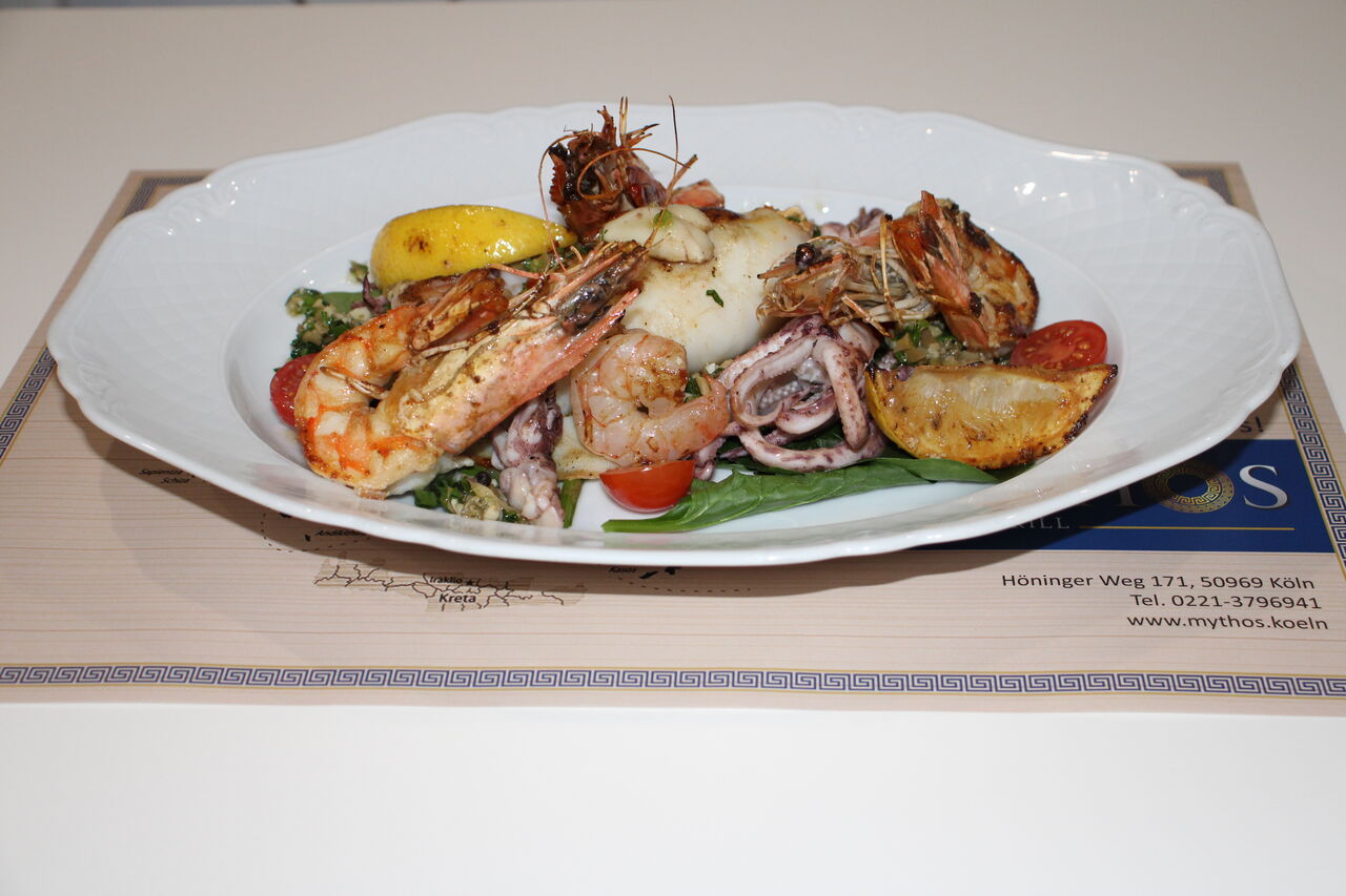 Fisch Grill Teller