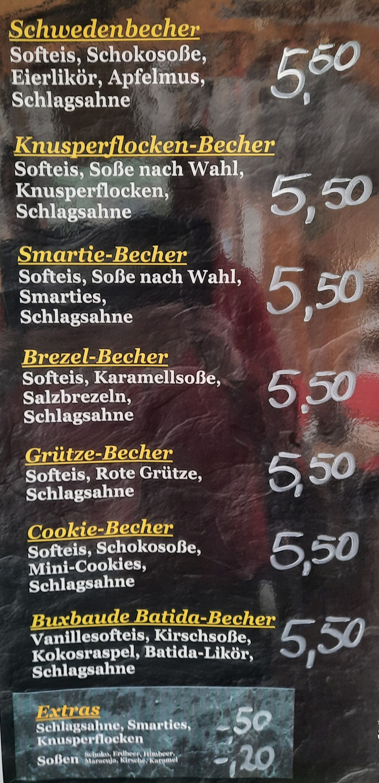 Softeis-Becher