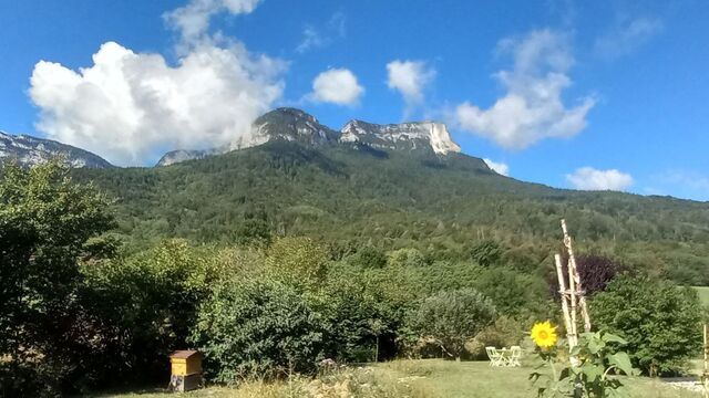 Vue sur le Mont Granier