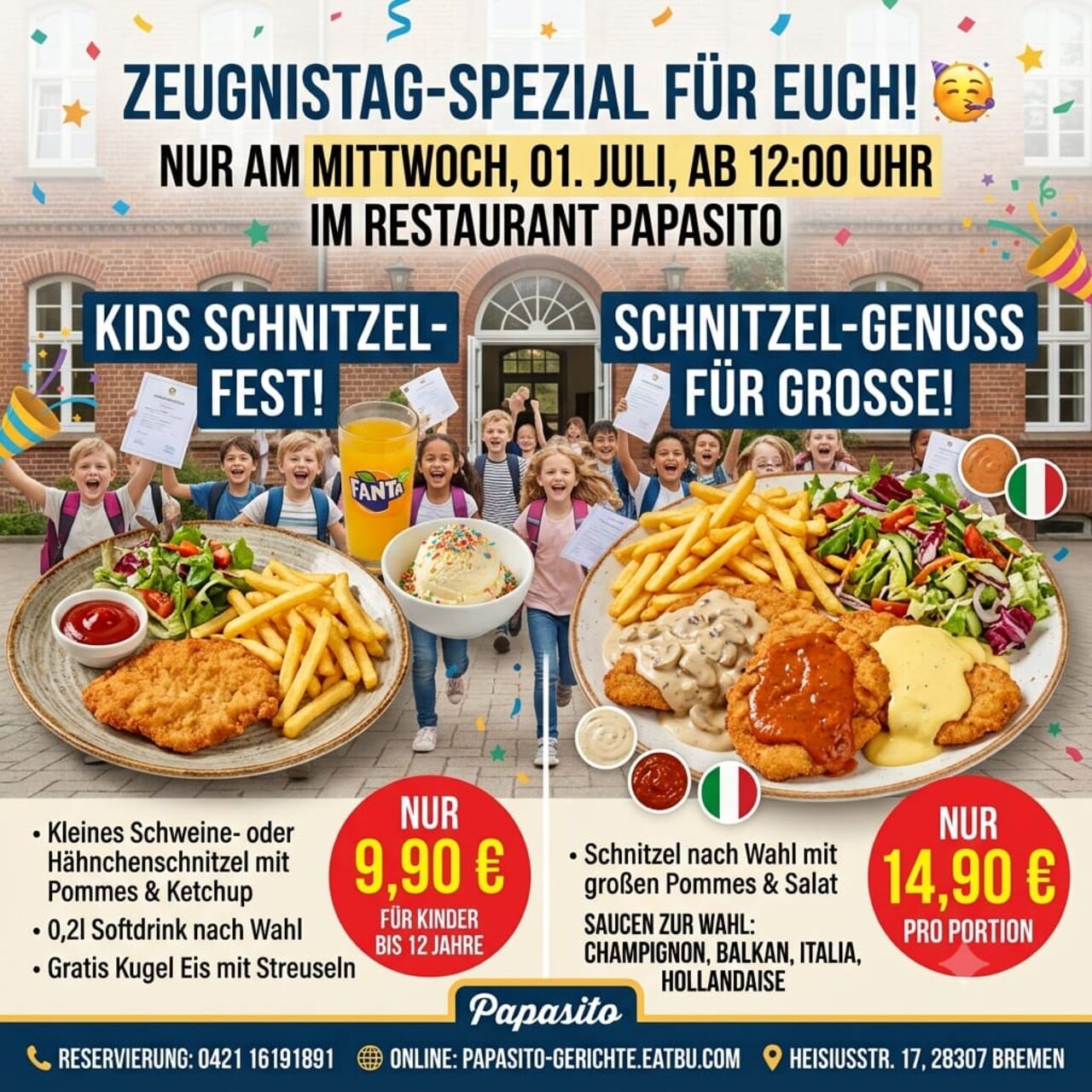 Zeugnistag Spezial