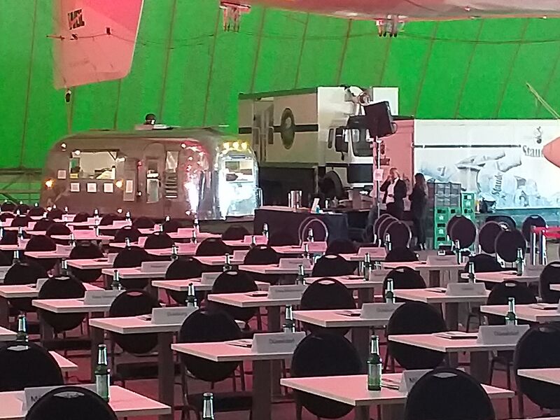 Catering politische Veranstaltung / 680 vegane / vegetarische Gerichte