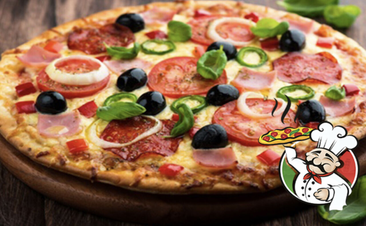 leckeren Pizzen in verschiedenen Varianten