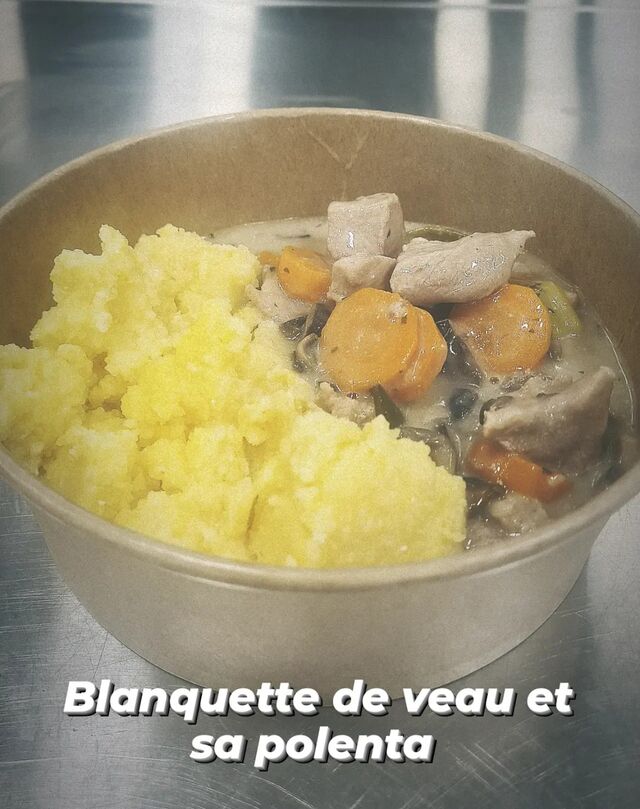 Blanquette de Veau et sa Polenta