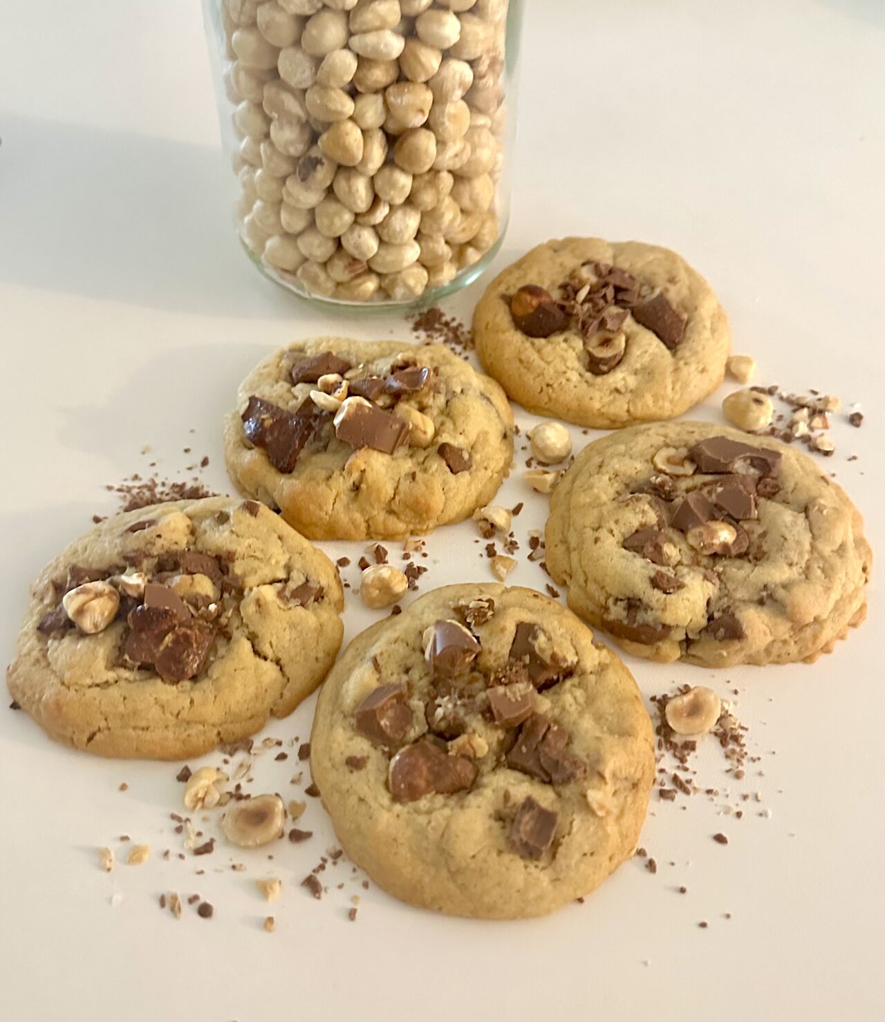 Cookies chocolat & noisettes 