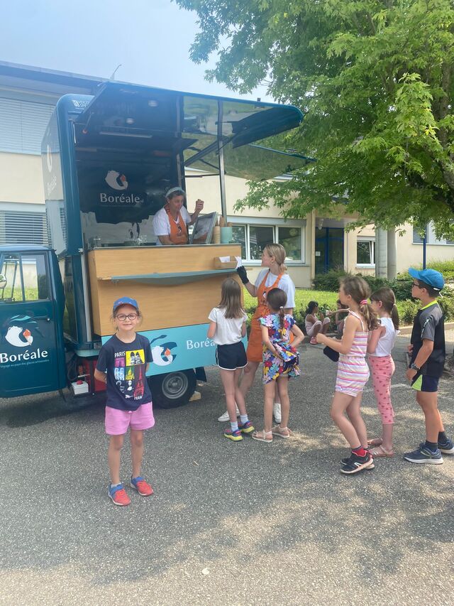 Le dessert des écoles de Gresy sur Aix