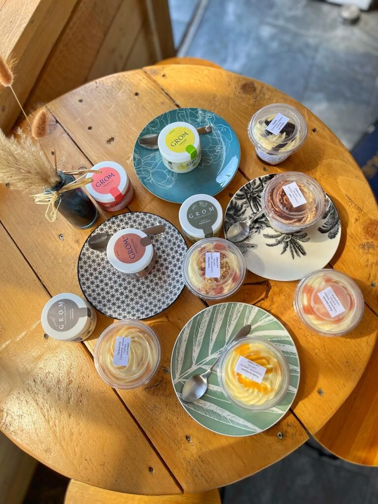 Tiramisus et glaces de nos partenaires