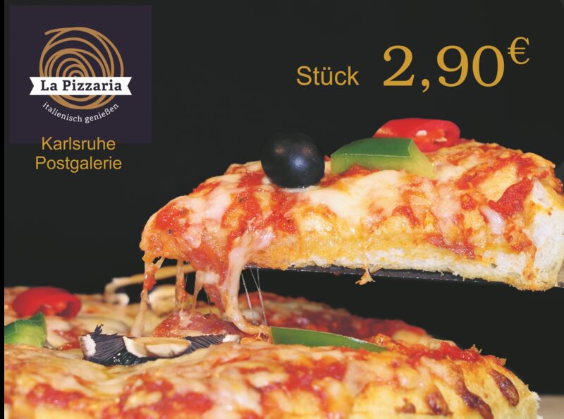 Suchen Sie sich Ihre Liebingspizza aus und zahlen nur € 2,90/Stück.