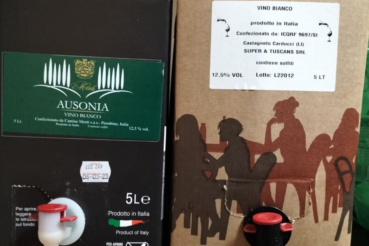 I vini sfusi in Bag in Box