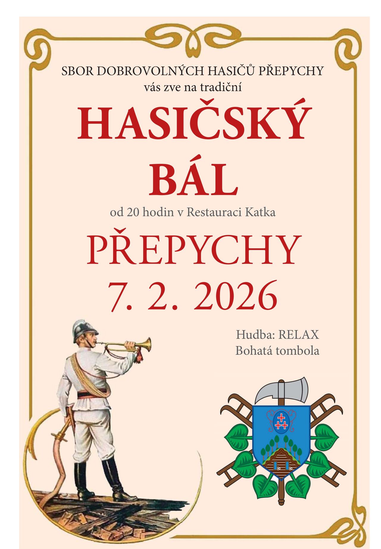 HASIČSKÝ BÁL