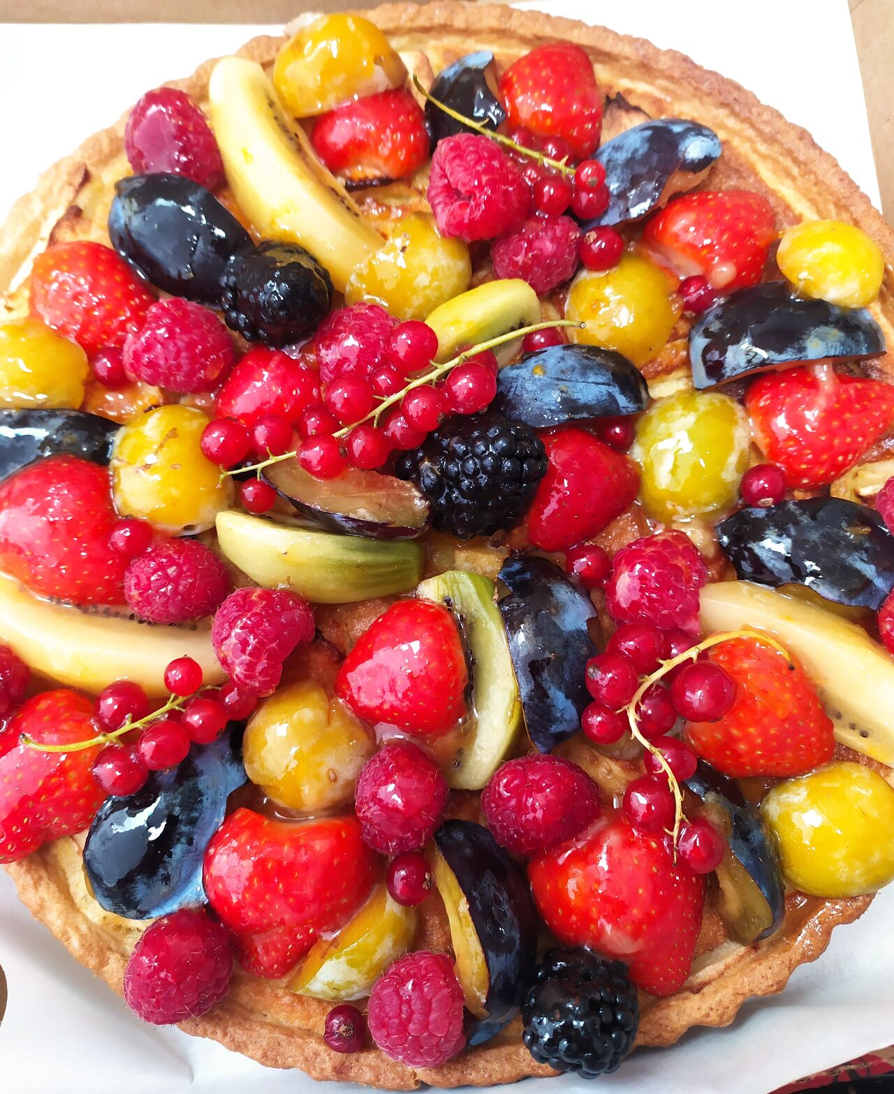 Tarte aux fruits frais