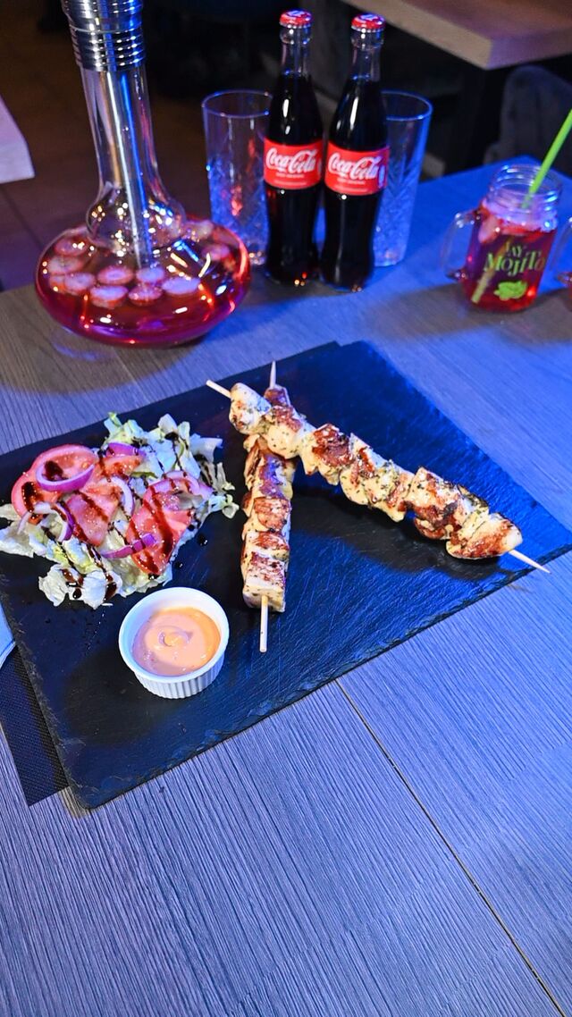 Brochettes marinades curry 