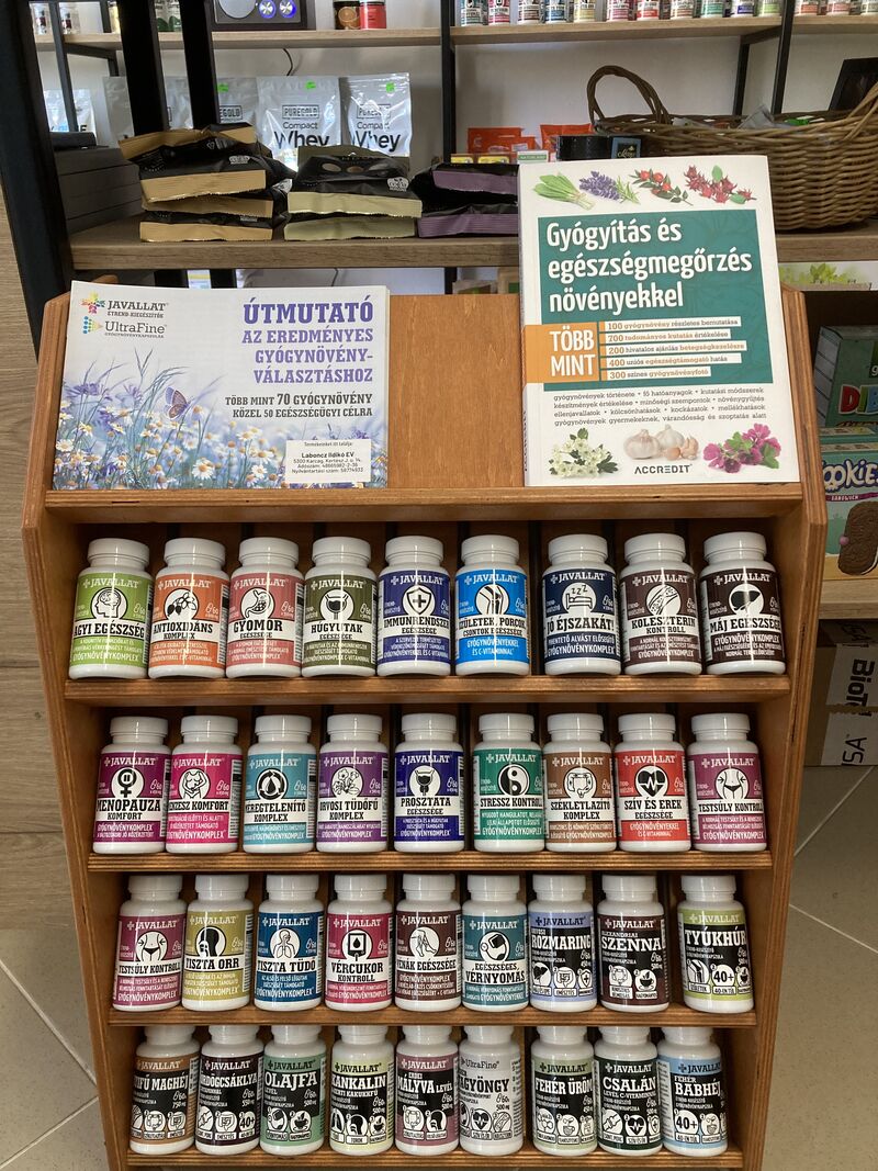 Gyógynövény kapszulák