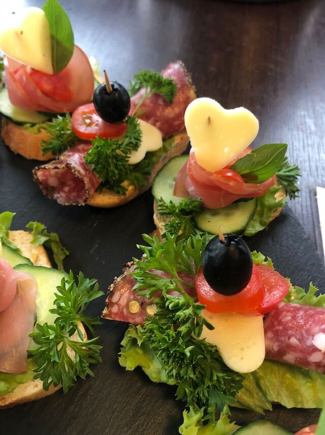 Hochzeit - Buffet
Canapés