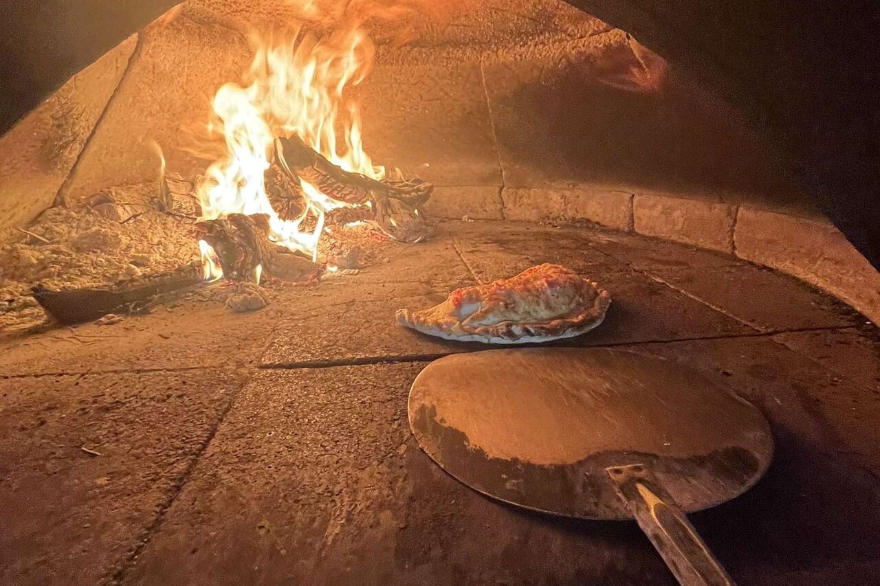 Pizzas cuites au feu de bois