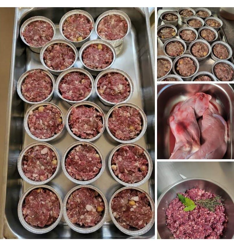 Terrine de chevreuil individuelle aux noisettes faite maison