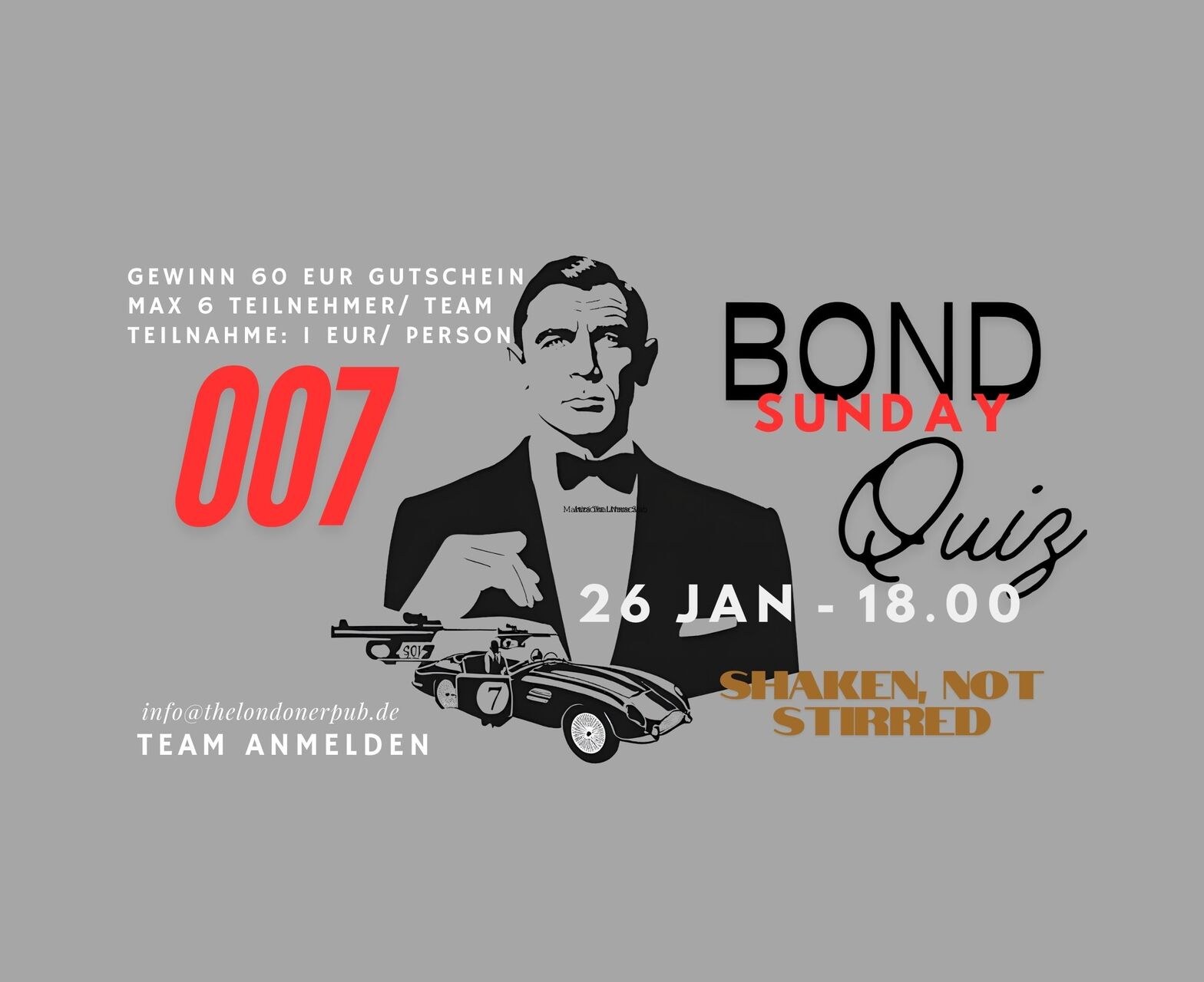 26 JAN - special ed. James Bond Quiz 💎