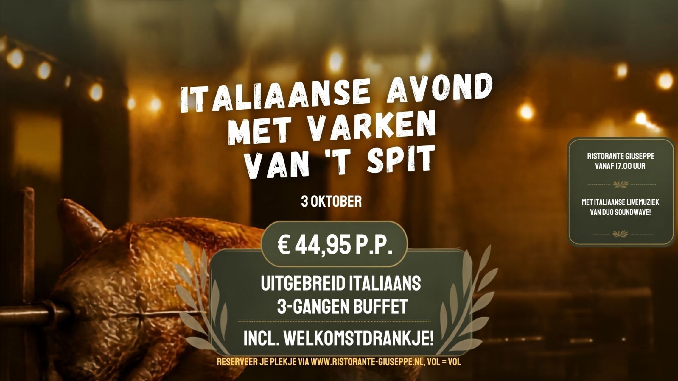 ITALIAANSE AVOND