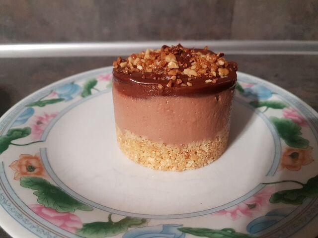 Cheesecake individuel au Nutella 