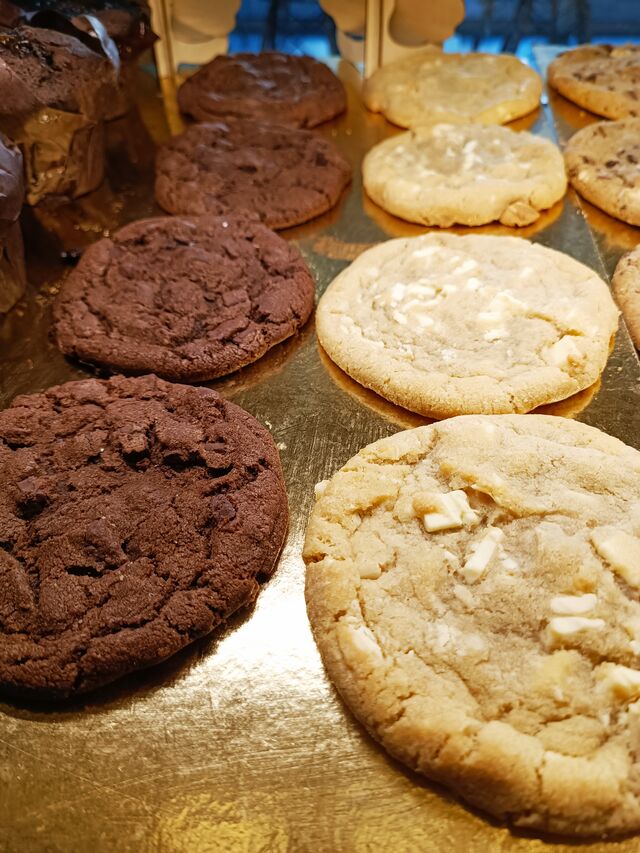 nos cookies à déguster sur place!