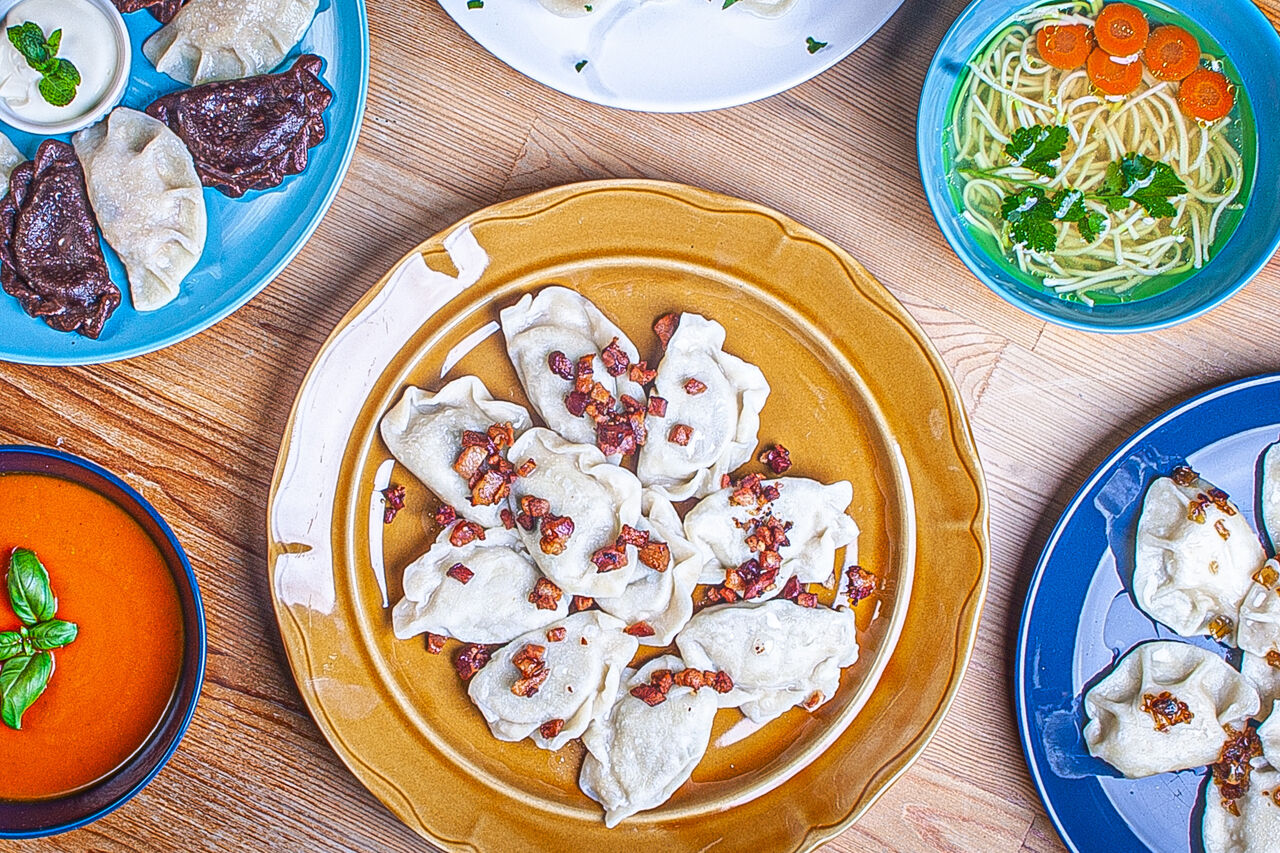 Pierogi gotowane