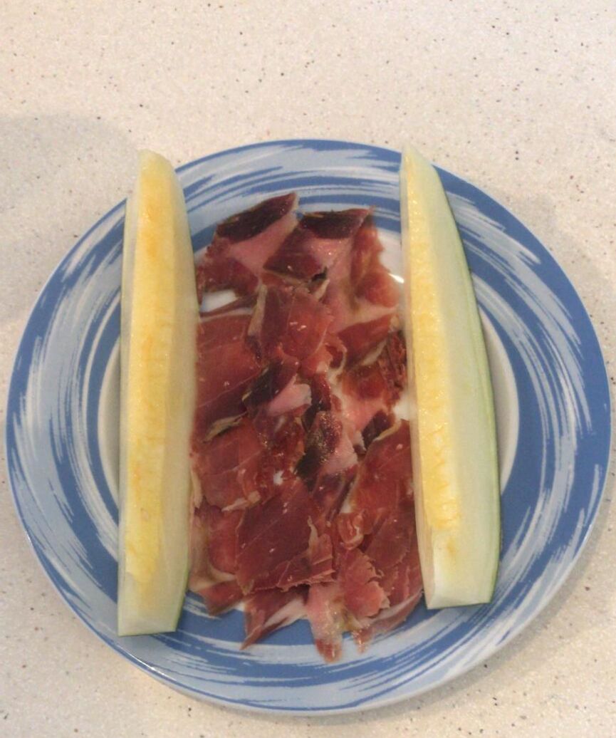 MELÓN CON JAMON