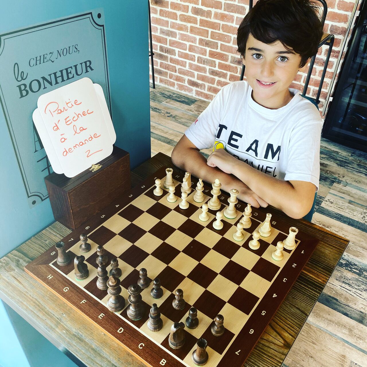 Une partie d'échecs?