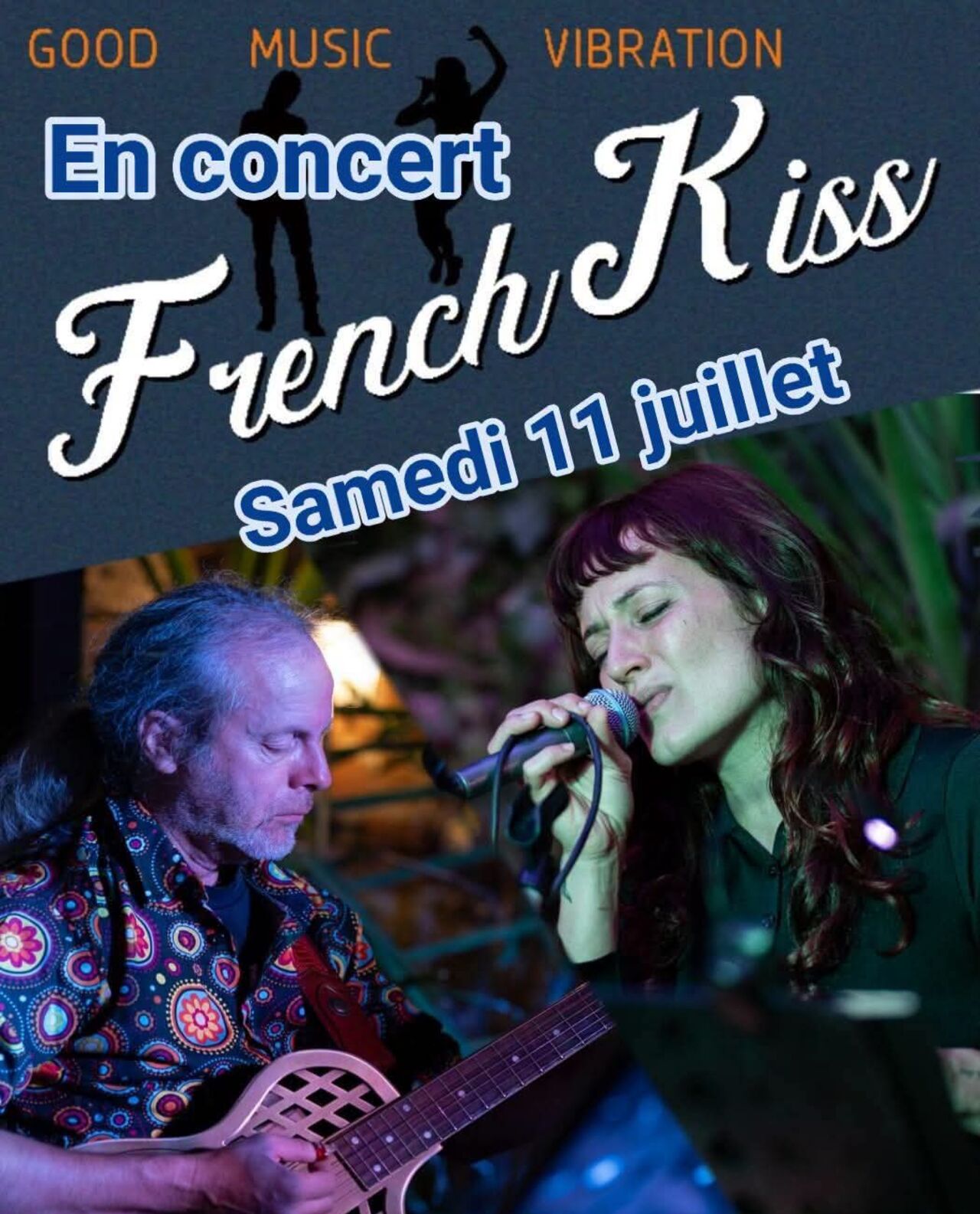 Concert repas avec "French Kiss"