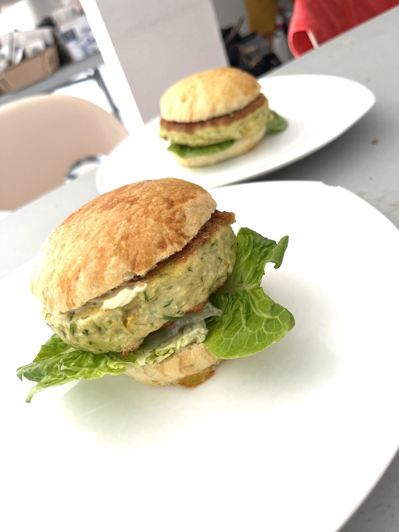 Bun au saumon