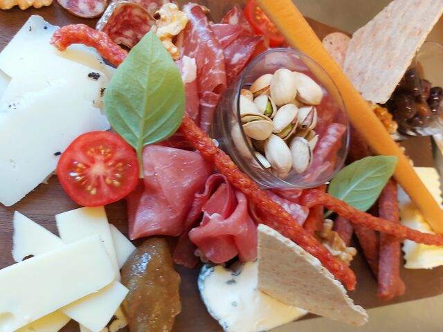 Eine feine italienische Brotzeit :-)