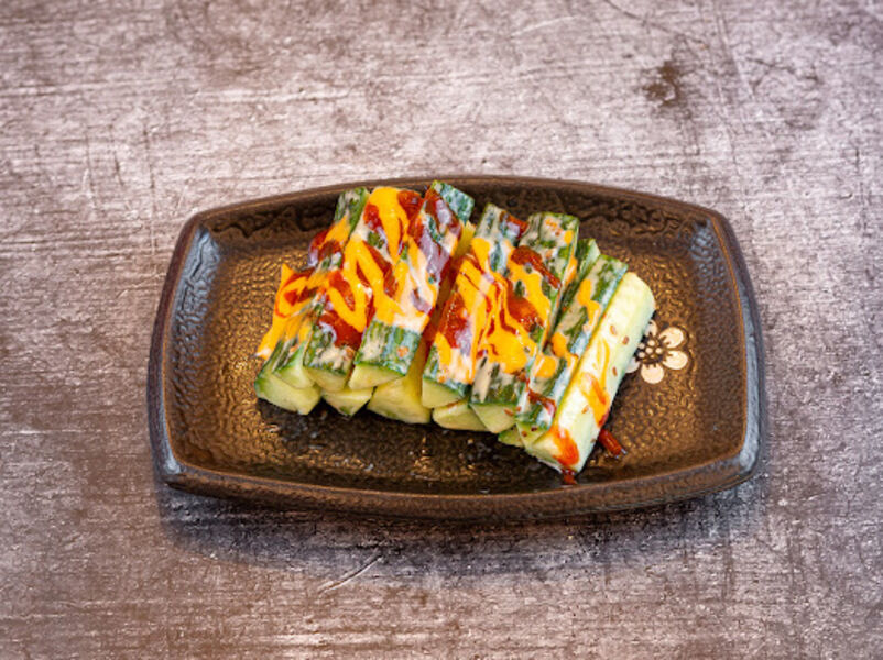 50. Gurken(mit würziger Sauce)(scharf)