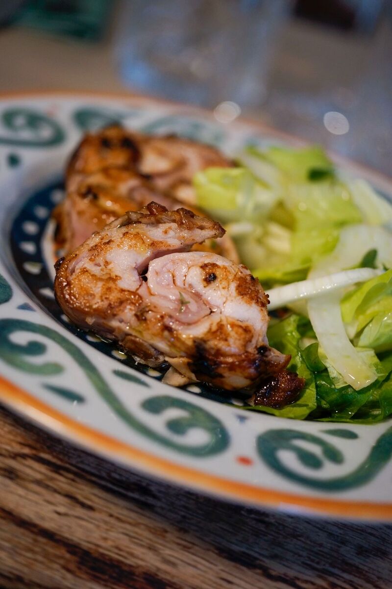 coniglio leprino viterbese in porchetta