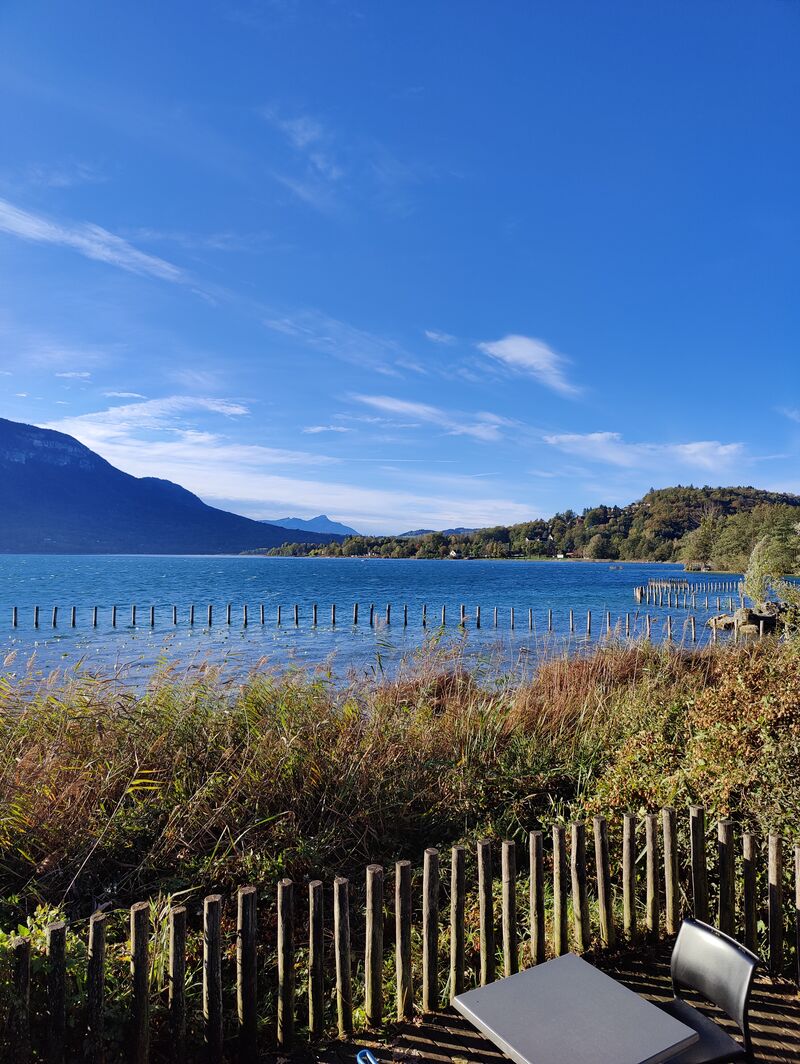 Vue de notre table VIP 3