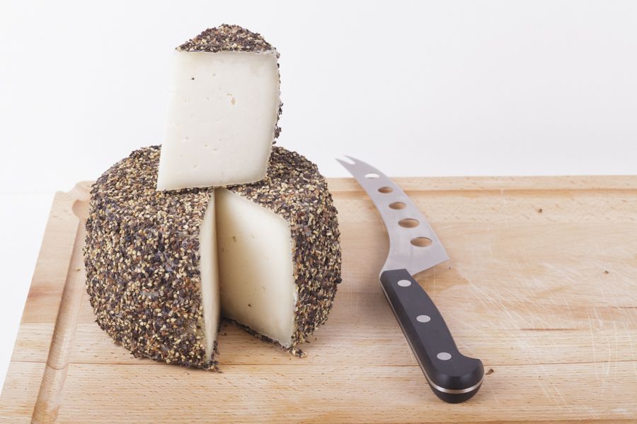 Queso cabra els Masets a la Pimienta