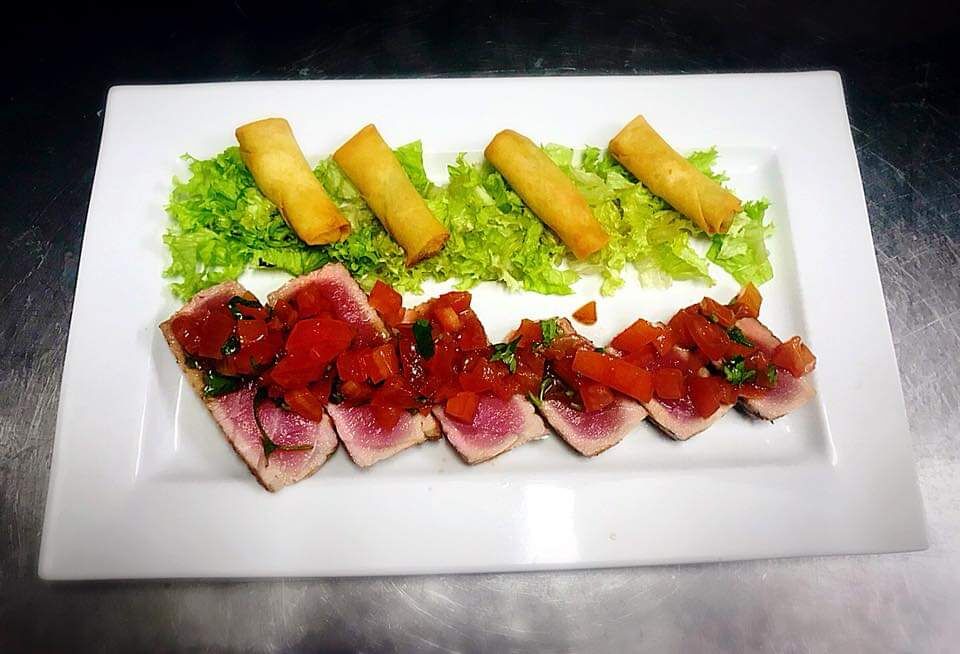 Tataki de thon rouge