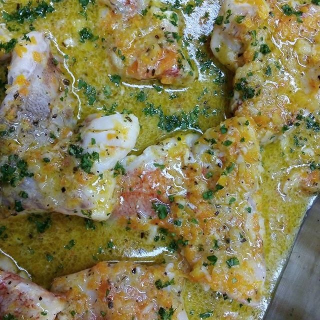 filetti di triglia agli agrumi