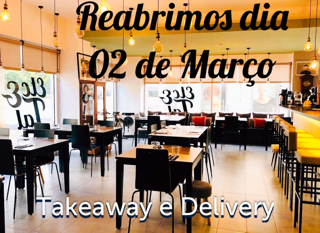 Sabemos que os nossos clientes estão com saudades dos nossos pratos. Reabrimos na próxima semana dia 02/03.
Até já.