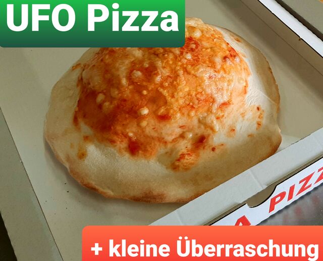 UFO Kids Pizza mit 2 Zutaten deiner Wahl + Überraschung aus dem UFO-SACK ab 4,50€