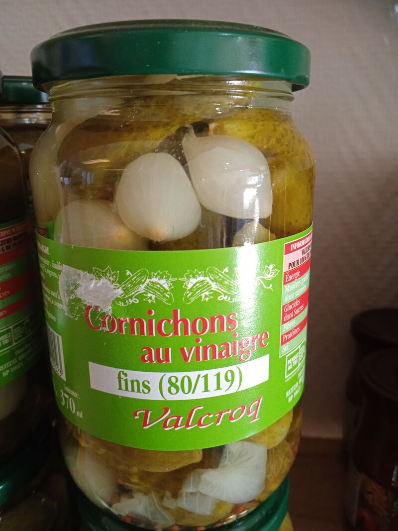 Cornichons 0.90€