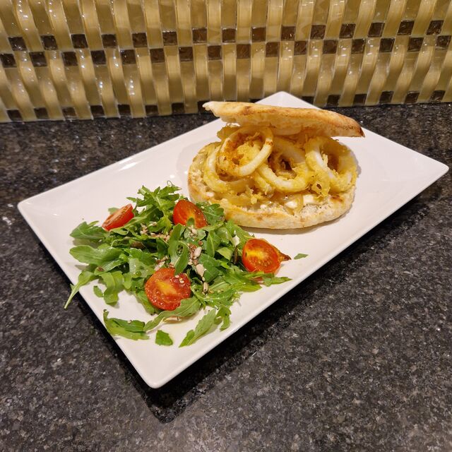 Mollete de calamares