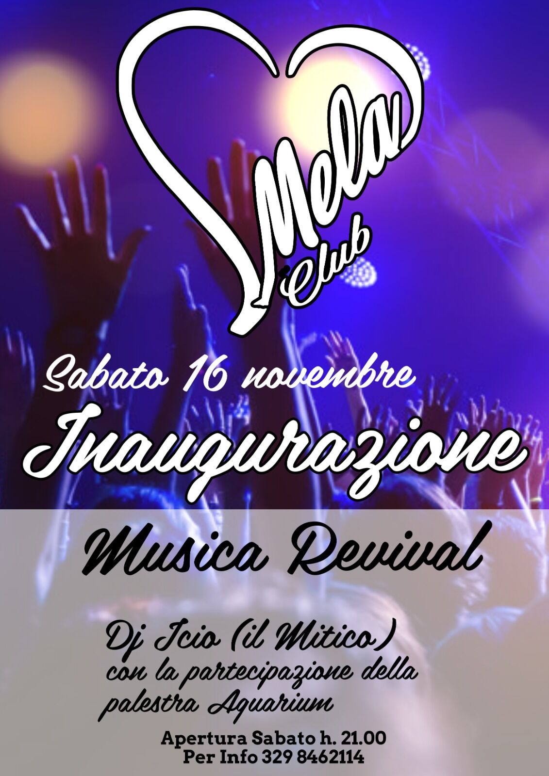 Locandina Sabato 16 Novembre.