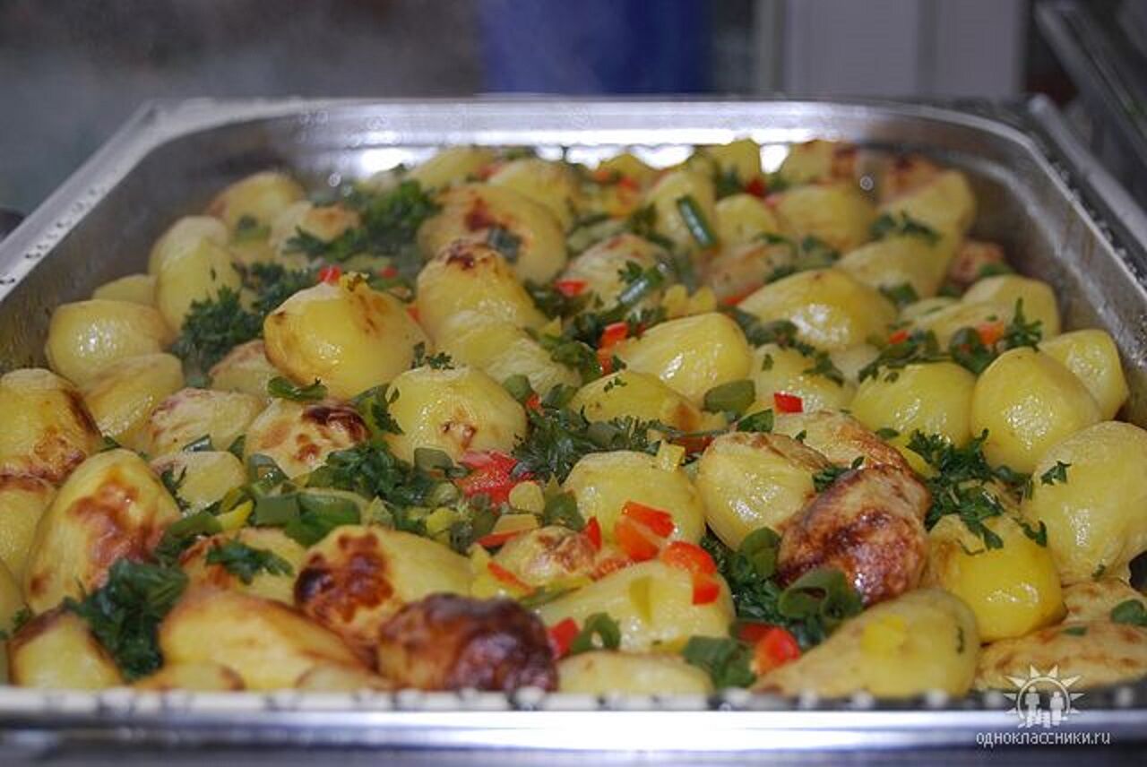 Kartoffel gebacken
Картошка запечёная