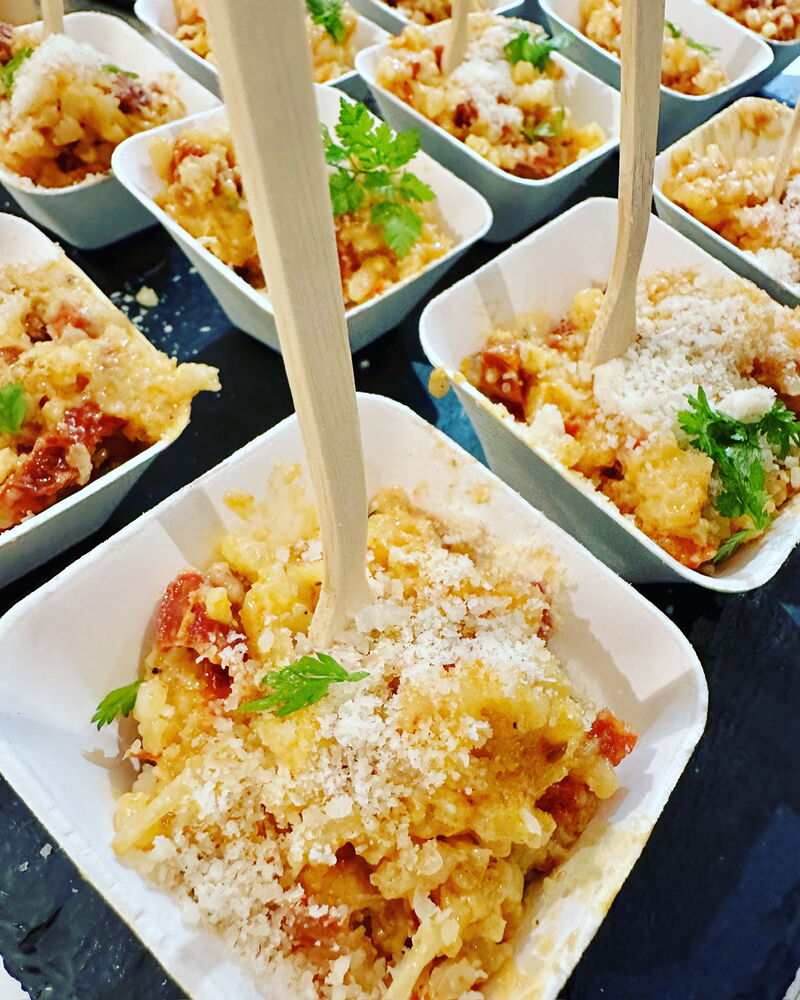 Risotto tomates séchées chorizo