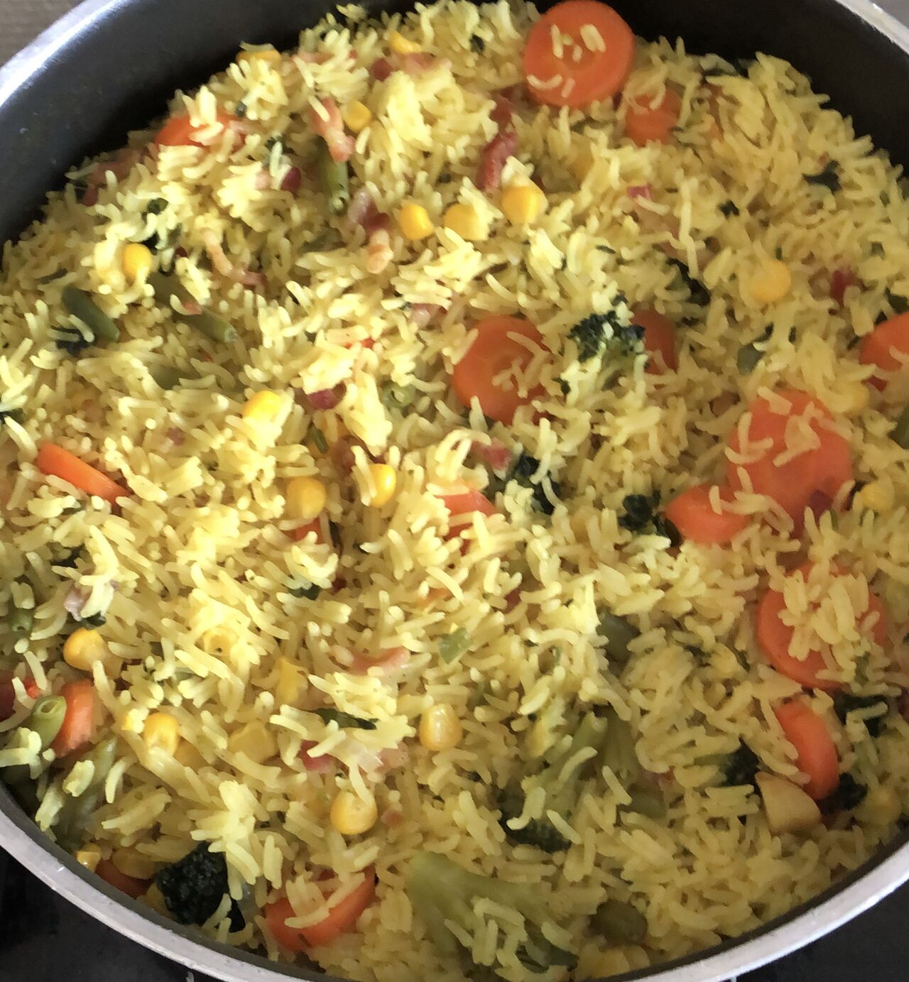 Riz aux légumes